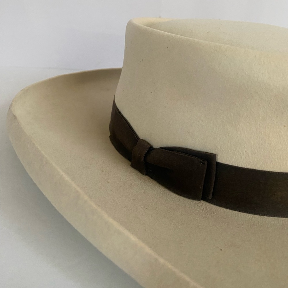 Vintage Resistol Self Conforming Western  XXXXX Beaver Felt Hat
